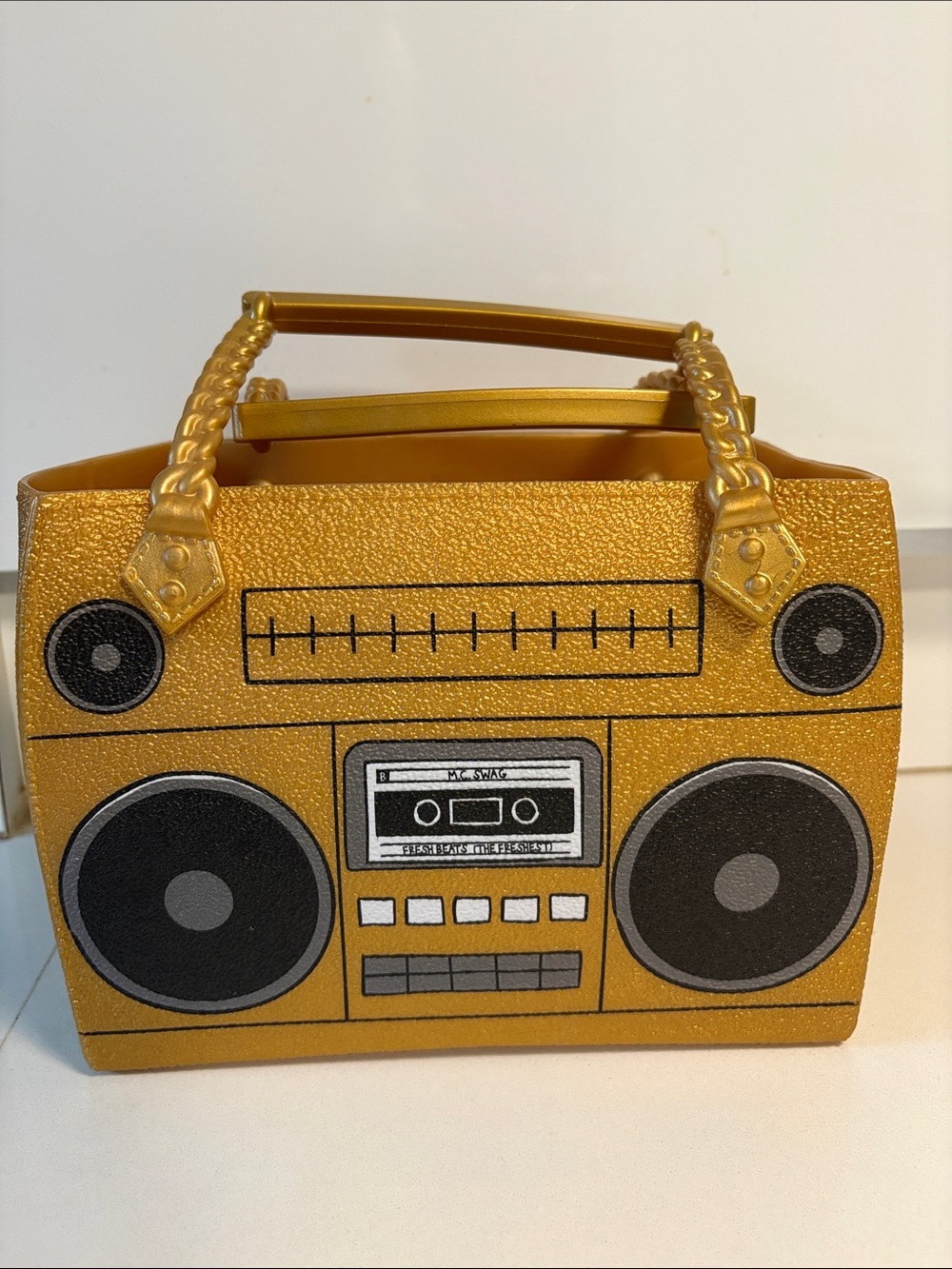 LOL Surprise Gold Retro Boombox Purse/Box/ Container